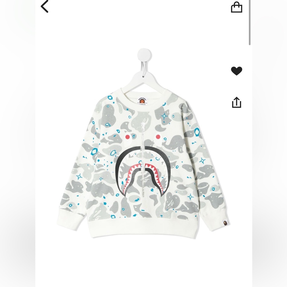 Kids Bape Sweatshirt